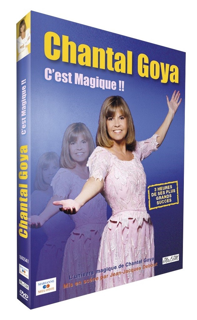 CHANTAL GOYA C'EST MAGIQUE - DVD