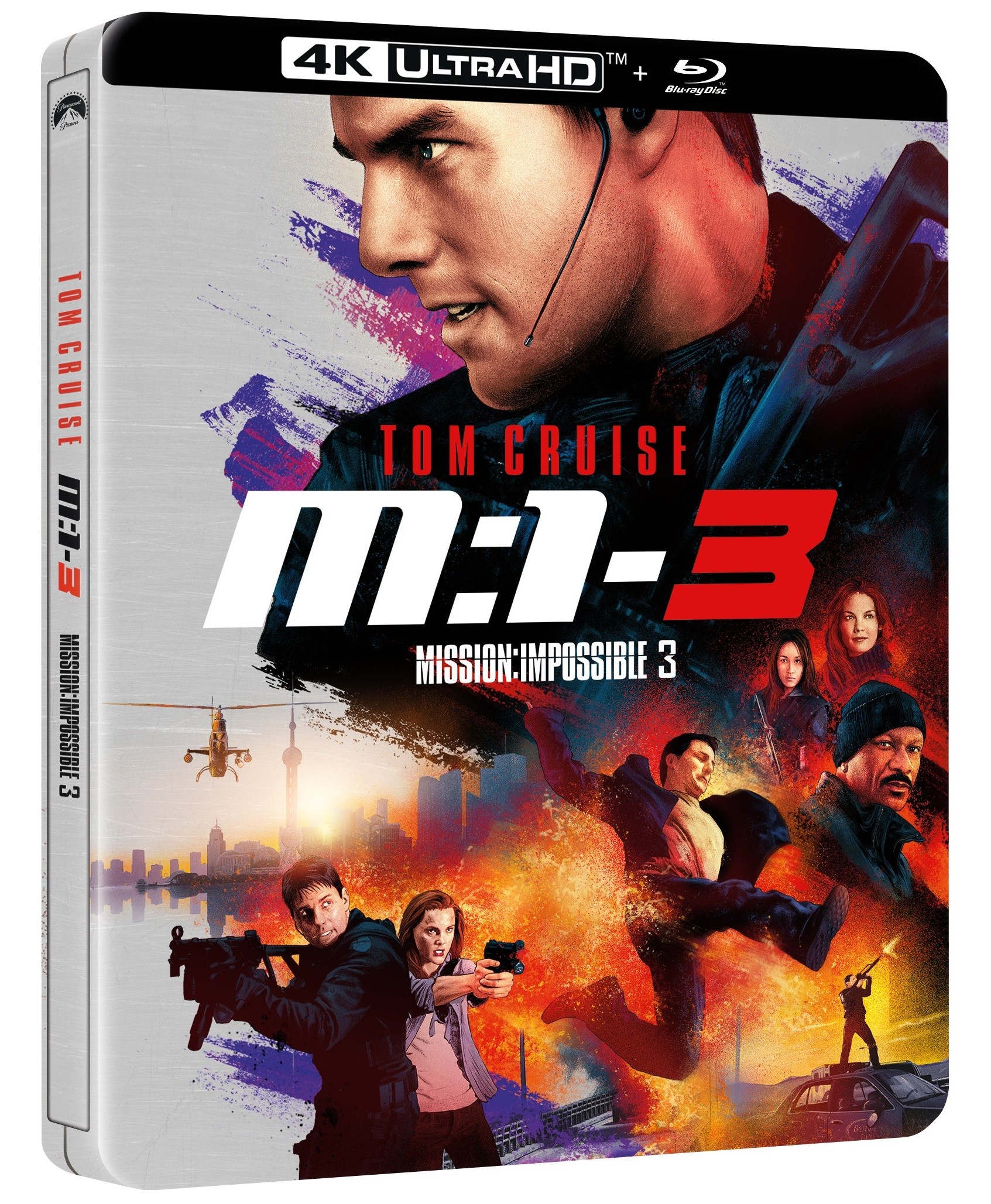 MISSION IMPOSSIBLE 3 - COMBO UHD 4K + BD - STEELBOOK - EDITION LIMITEE