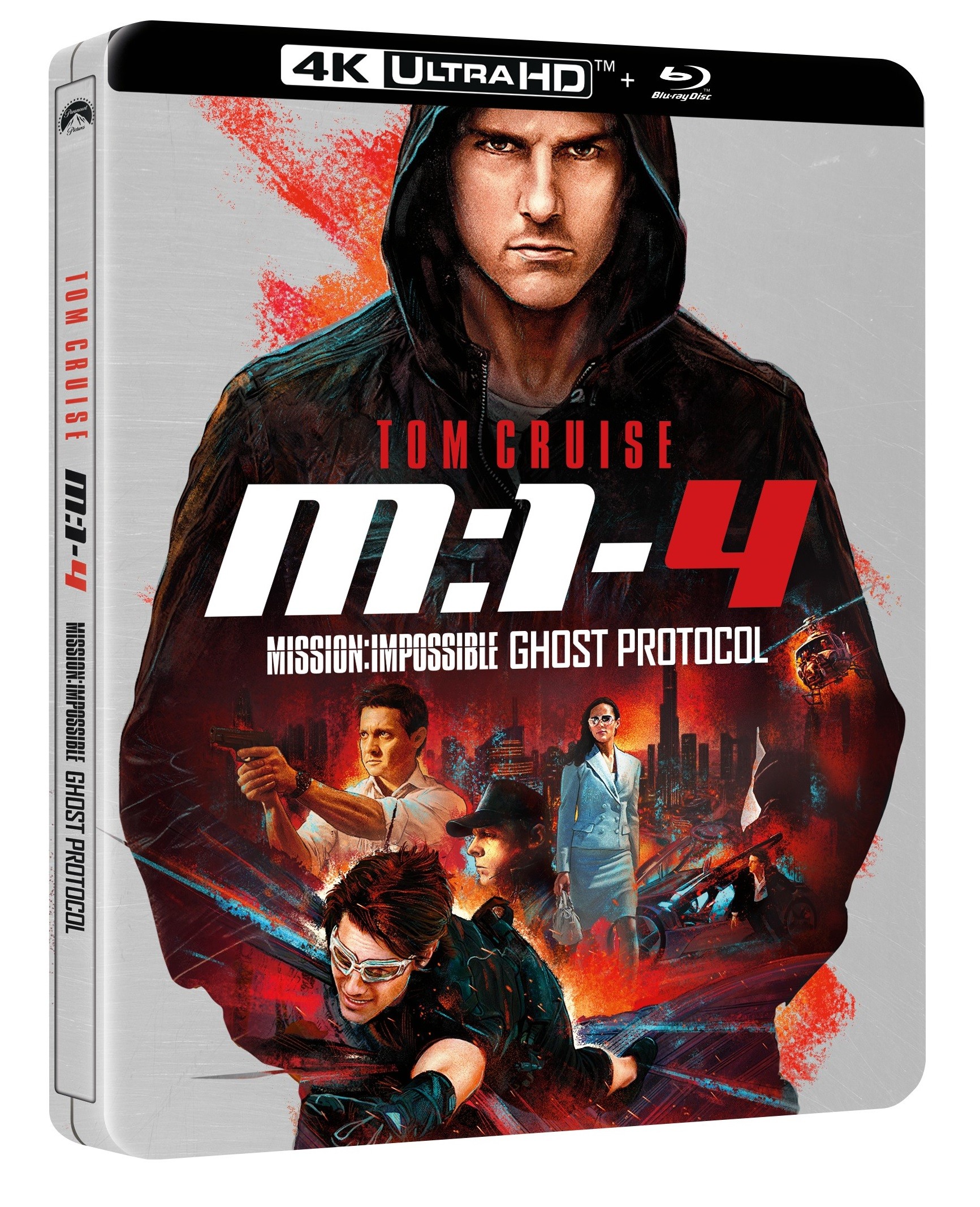 MISSION IMPOSSIBLE : PROTOCOLE FANTOMES - COMBO UHD 4K + BD - STEELBOOK EDITION LIMITEE