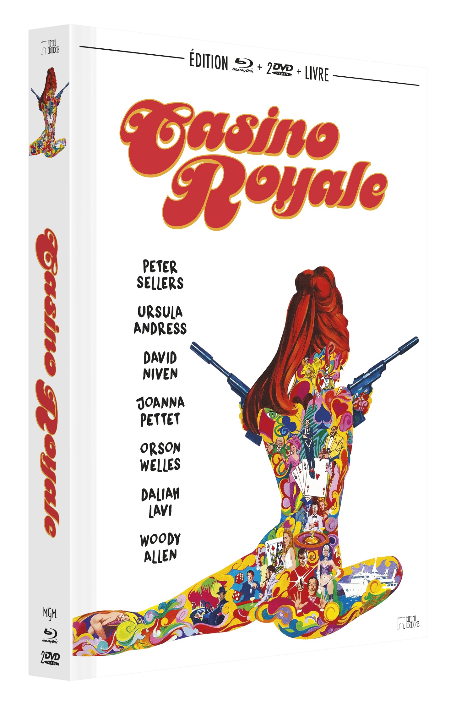 CASINO ROYALE - COMBO 2 DVD + BD - EDITION LIMITEE