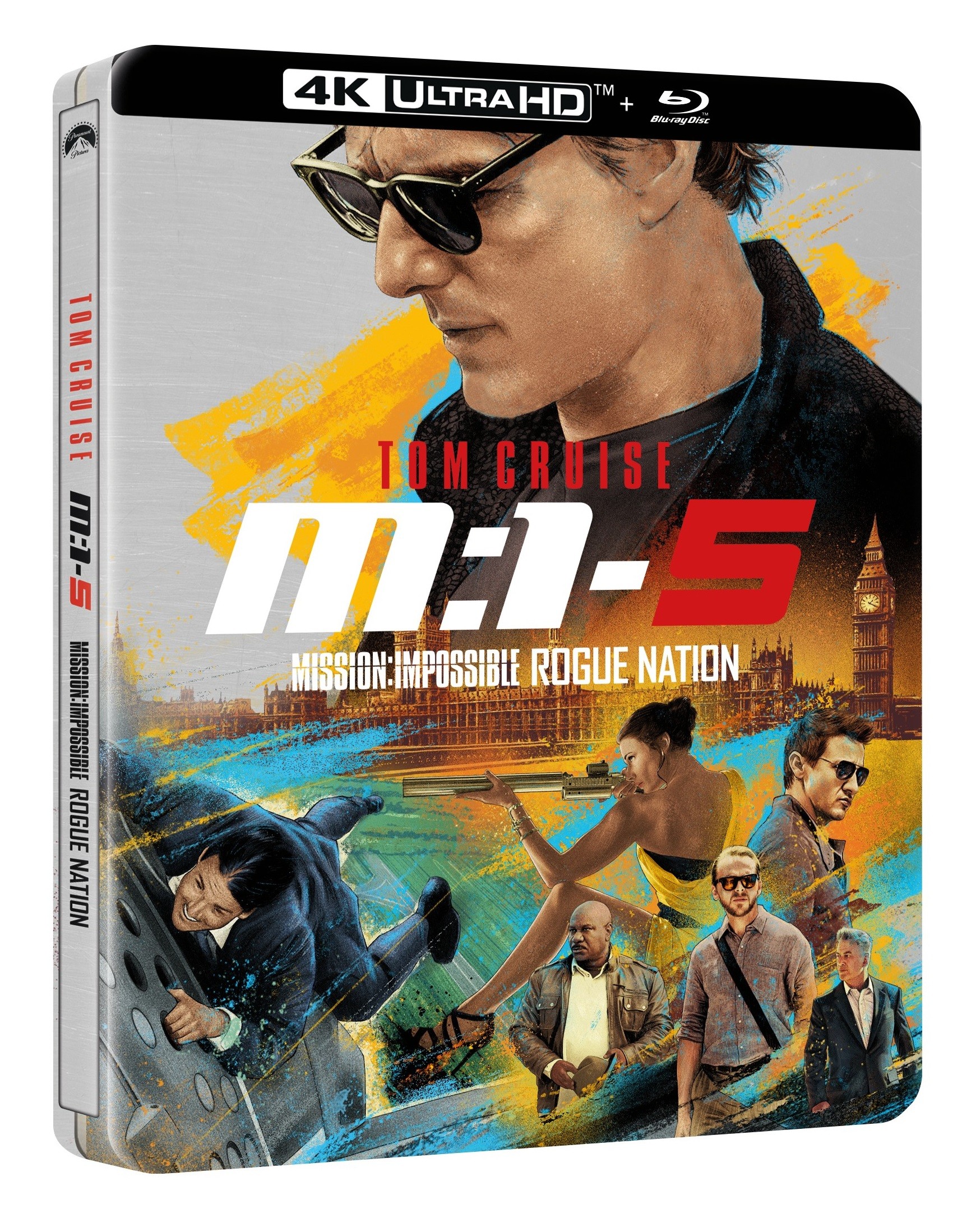MISSION IMPOSSIBLE : ROGUE NATION - COMBO UHD 4K + BD - STEELBOOK EDITION LIMITEE
