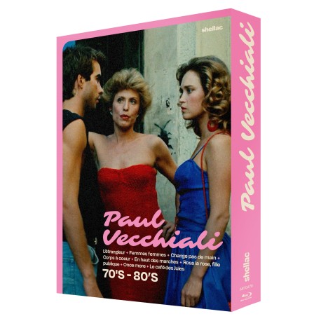 COFFRET PAUL VECCHIALI - 8 FILMS - 4 BD