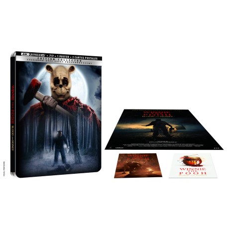 WINNIE THE POOH : BLOOD AND HONEY - COMBO UHD 4K + BD - STEELBOOK - EDITION LIMITEE