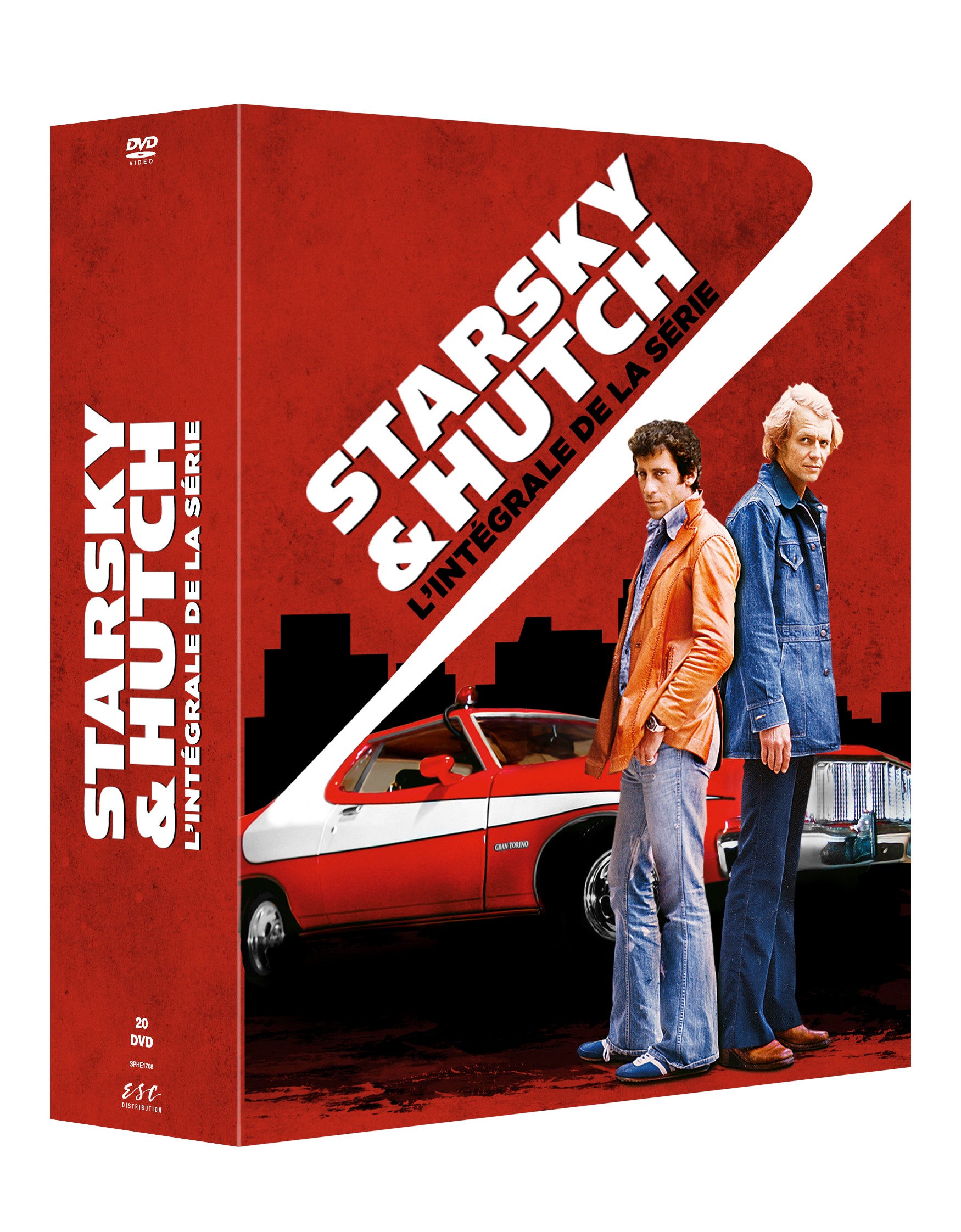 STARSKY ET HUTCH - INTEGRALE SAISONS 1 A 4 - 20 DVD - ESC Editions &  Distribution