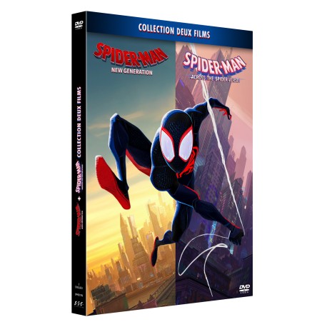 SPIDER-MAN : NEW GENERATION + ACROSS THE SPIDER-VERSE - 2 DVD