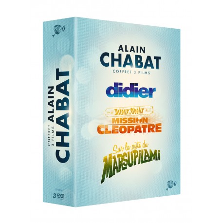 ALAIN CHABAT : 3 FILMS - 3 DVD