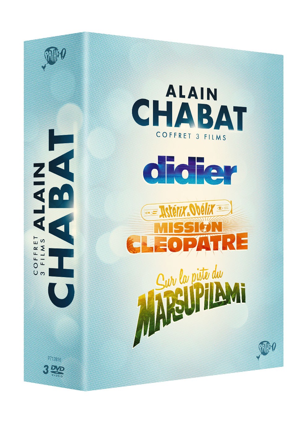 ALAIN CHABAT : 3 FILMS - 3 DVD