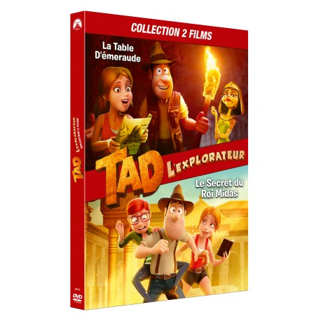 TAD L'EXPLORATEUR (LE SECRET DU ROI MIDAS ET LA TABLE D'ÉMERAUDE) - 2 DVD