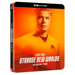 STAR TREK : STRANGE NEW WORLDS - SAISON 2 - UHD 4K - STEELBOOK - EDITION LIMITEE