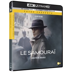 SAMOURAÏ (LE) - COMBO UHD 4K + BD + DVD BONUS - EDITION LIMITEE