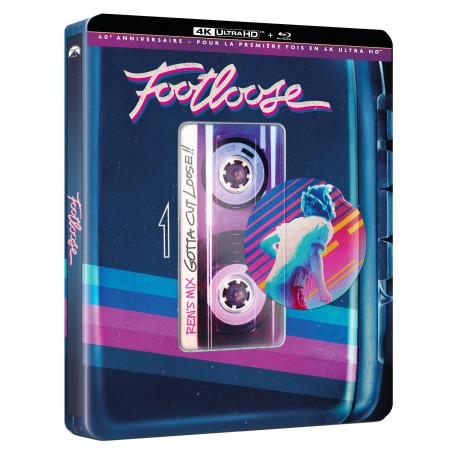 FOOTLOOSE (1984) - COMBO UHD 4K + BD - STEELBOOK - EDITION LIMITEE