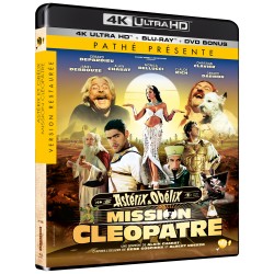 ASTÉRIX ET OBÉLIX : MISSION CLÉOPÂTRE - COMBO UHD 4K + BD +  DVD BONUS - EDITION LIMITEE