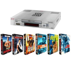 PACK 6 VHS JCVD + MAGNETOSCOPE
