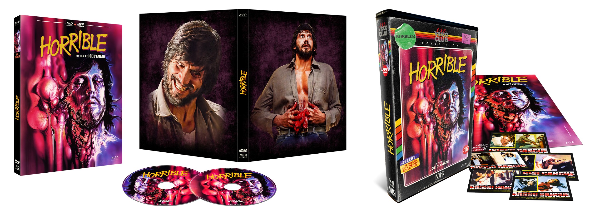 PACK COMBO HORRIBLE + ESC VIDEO CLUB