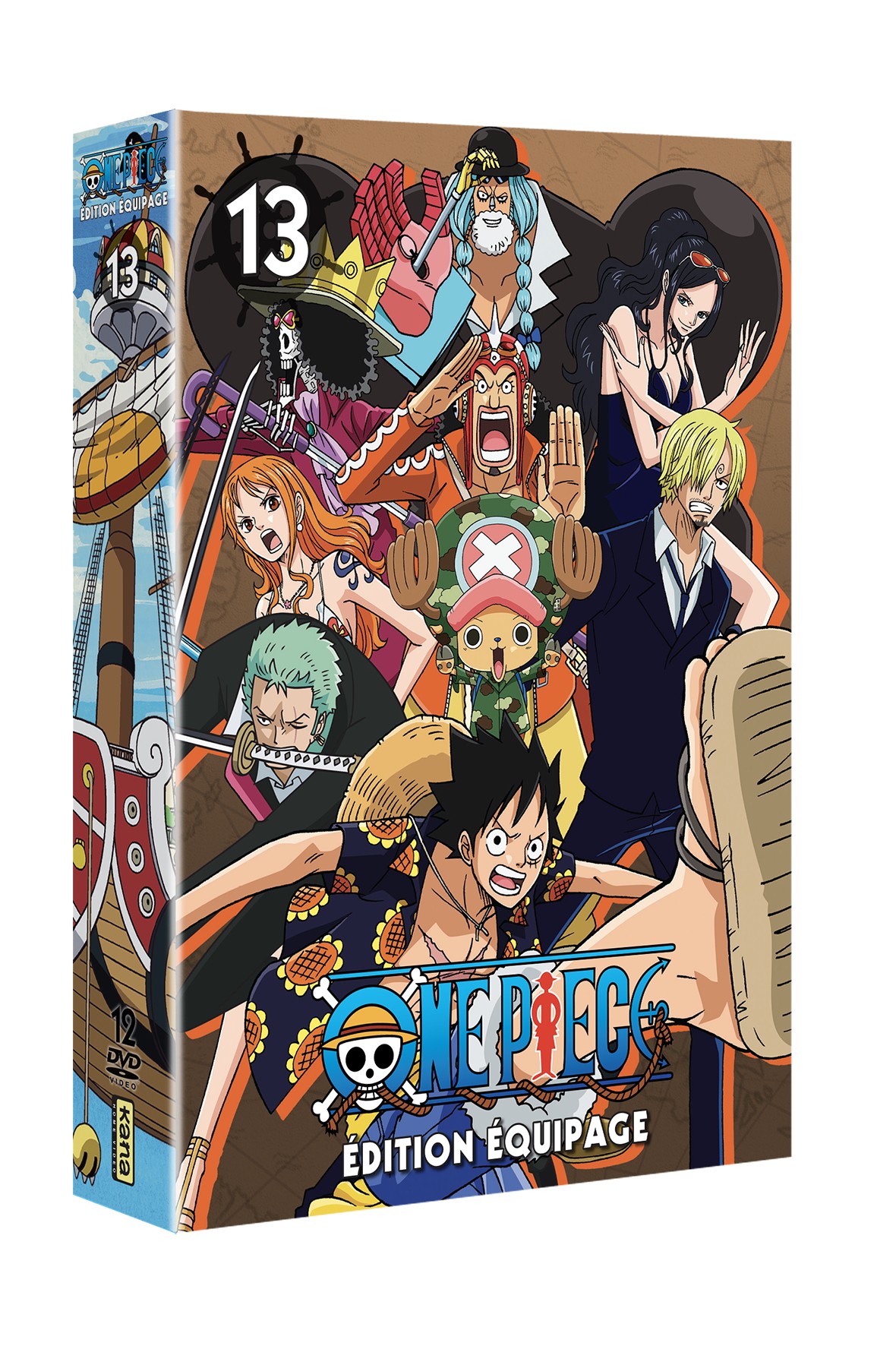ONE PIECE  - EDITION EQUIPAGE - VOL. 13 - 12 DVD