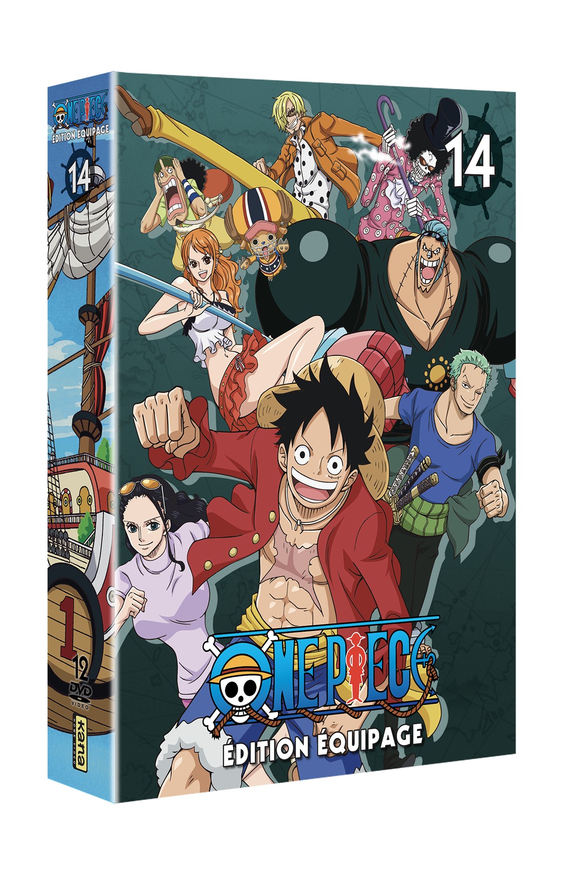ONE PIECE  - EDITION EQUIPAGE - VOL. 14 - 12 DVD