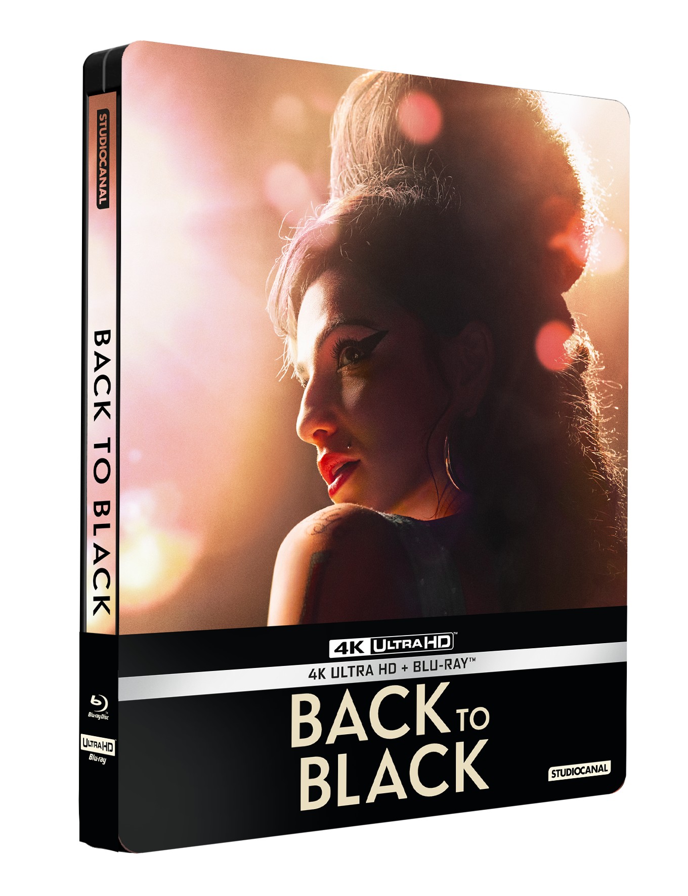BACK TO BLACK - COMBO UHD 4 K + BD - STEELBOOK - EDITION LIMITEE