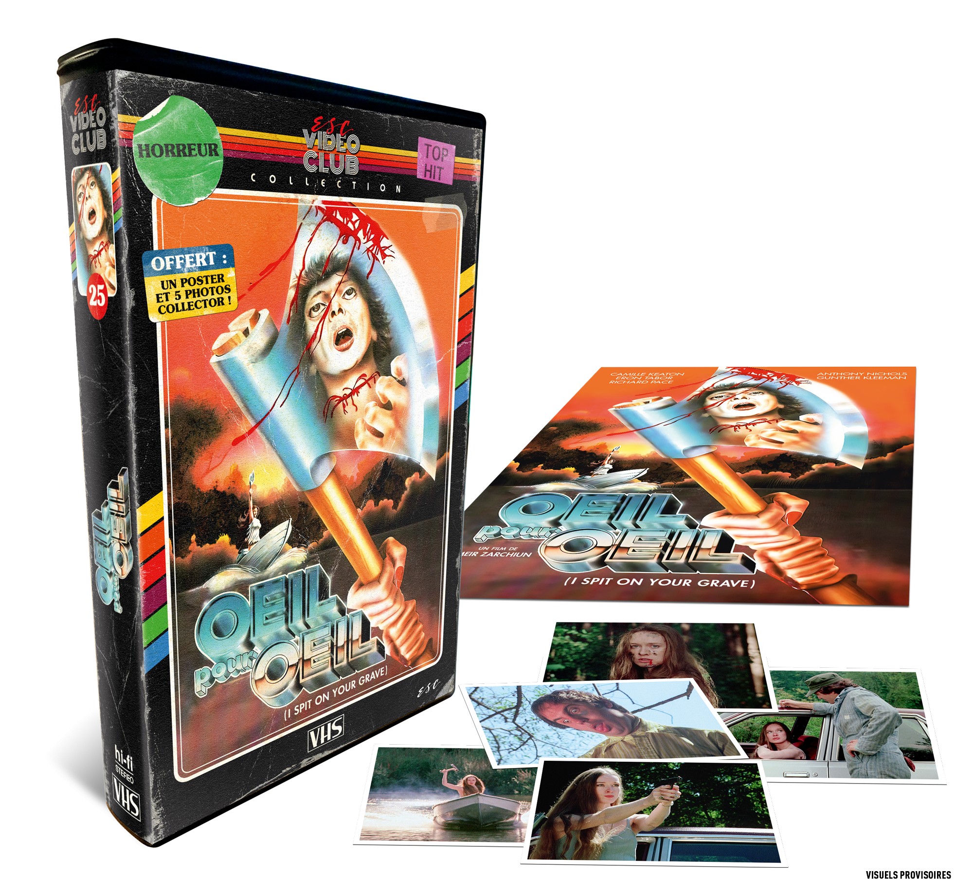 I SPIT ON YOUR GRAVE - ESC VIDÉO CLUB - N°25