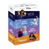 COFFRET DISNEY - WISH / VAIANA / LA REINE DES NEIGES 1 & 2 - 4 DVD