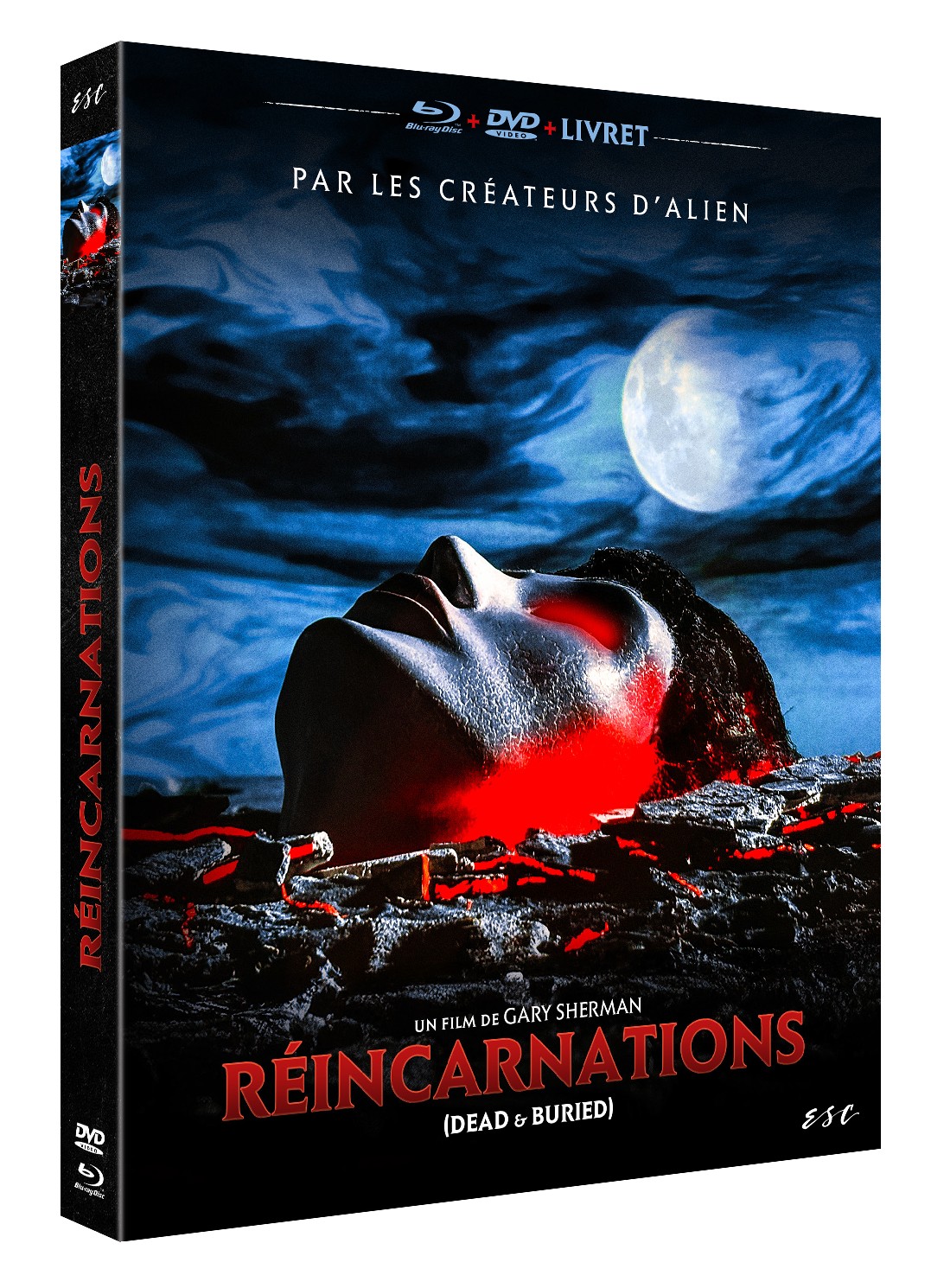 REINCARNATIONS (DEAD & BURIED) - COMBO DVD + BD + LIVRET - EDITION  LIMITEE