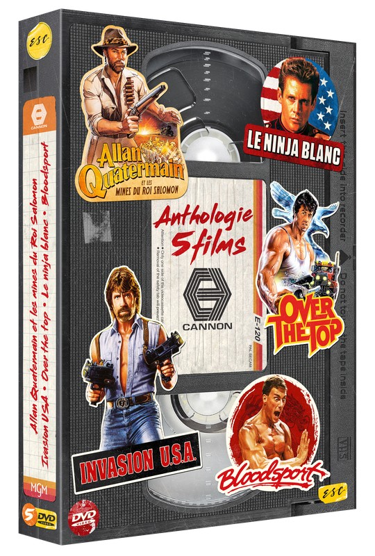 COFFRET CANNON - L'ANTHOLOGIE - 5 DVD