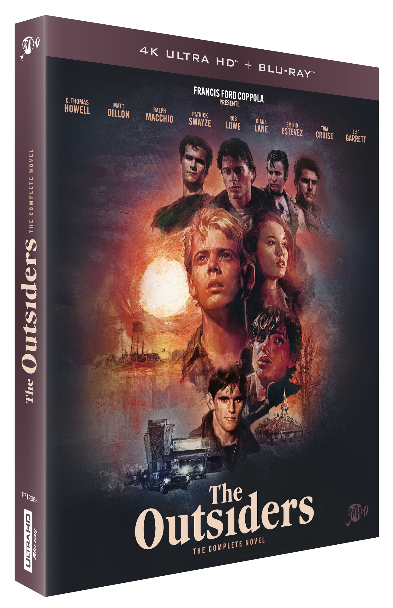 OUTSIDERS - COMBO UHD 4K + 2 BD - EDITION LIMITEE