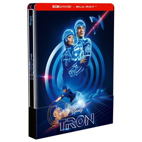 TRON (1982) - COMBO UHD 4K + BD - STEELBOOK - EDITION LIMITEE