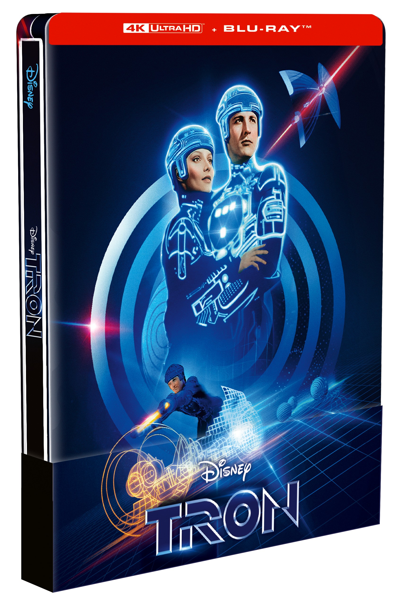 TRON (1982) - COMBO UHD 4K + BD - STEELBOOK - EDITION LIMITEE