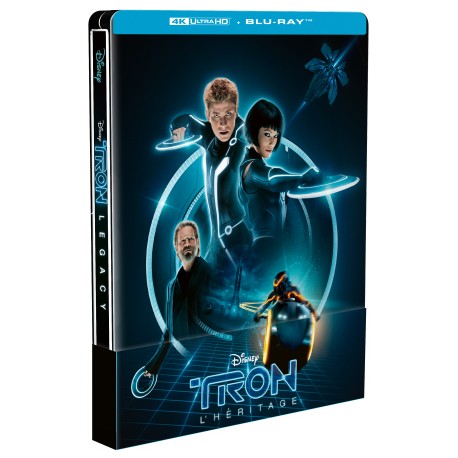TRON L'HÉRITAGE - COMBO UHD 4K + BD - STEELBOOK - EDITION LIMITEE