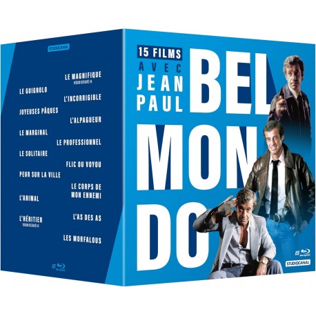 COFFRET JEAN-PAUL BELMONDO - L'ESSENTIEL - 15 BD