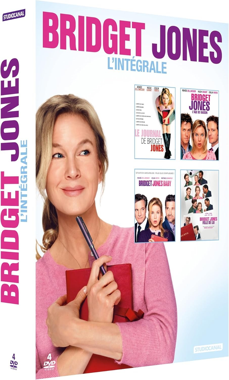 COFFRET BRIDGET JONES - L'INTEGRALE - 4 DVD