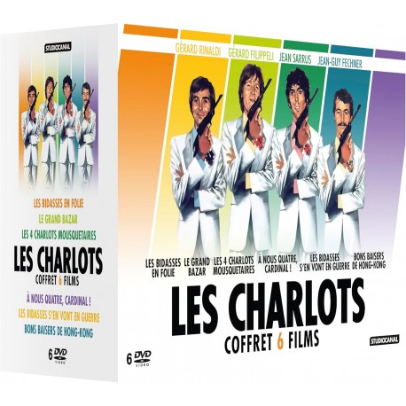 COFFRET LES CHARLOTS  - 6 DVD