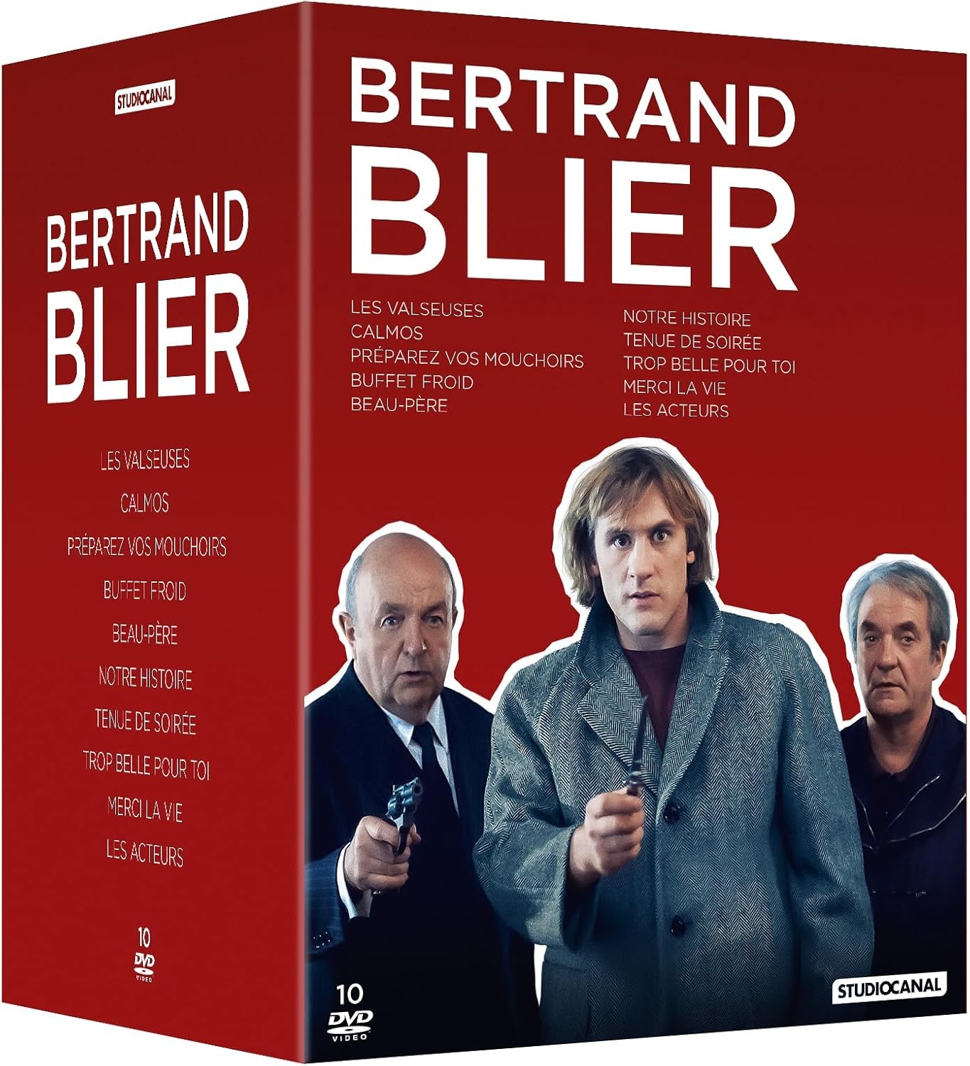 COFFRET BERTRAND BLIER - 10 DVD