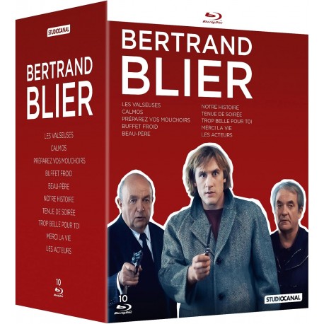 COFFRET BERTRAND BLIER - 10 BD