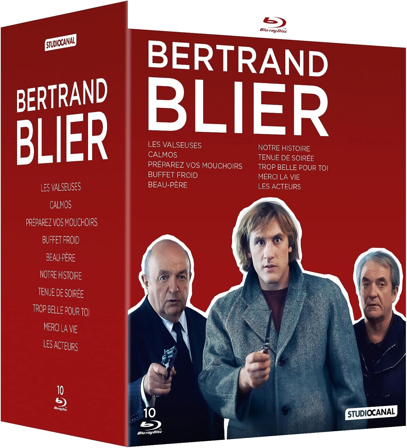COFFRET BERTRAND BLIER - 10 BD