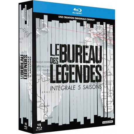 COFFRET LE BUREAU DES LEGENDES - L'INTEGRALE - SAISONS 1 A 5 - 15 BD