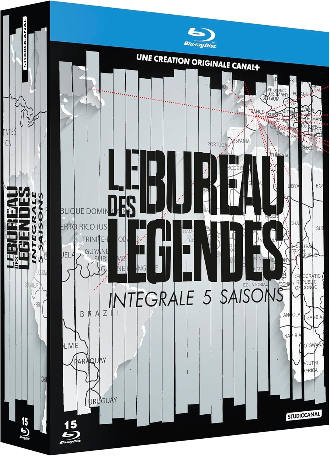 COFFRET LE BUREAU DES LEGENDES - L'INTEGRALE - SAISONS 1 A 5 - 15 BD