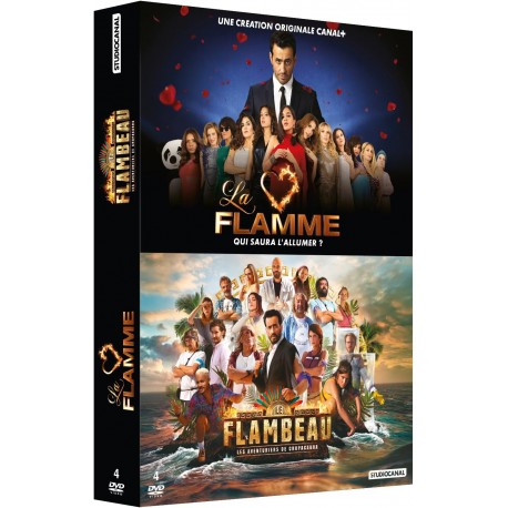 COFFRET LA FLAMME & LE FLAMBEAU : LES AVENTURIERS DE CHUPACABRA - 2 SAISONS - 4 DVD