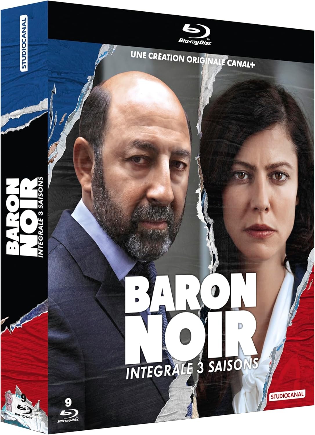 COFFRET BARON NOIR - L'INTEGRALE - SAISONS 1 A 3 - 9 BD