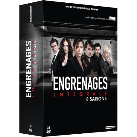 COFFRET ENGRENAGES - L'INTEGRALE - SAISONS 1 A 8 - 31 DVD