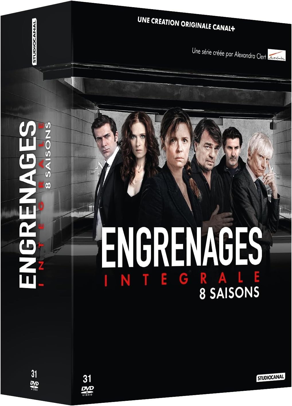 COFFRET ENGRENAGES - L'INTEGRALE - SAISONS 1 A 8 - 31 DVD