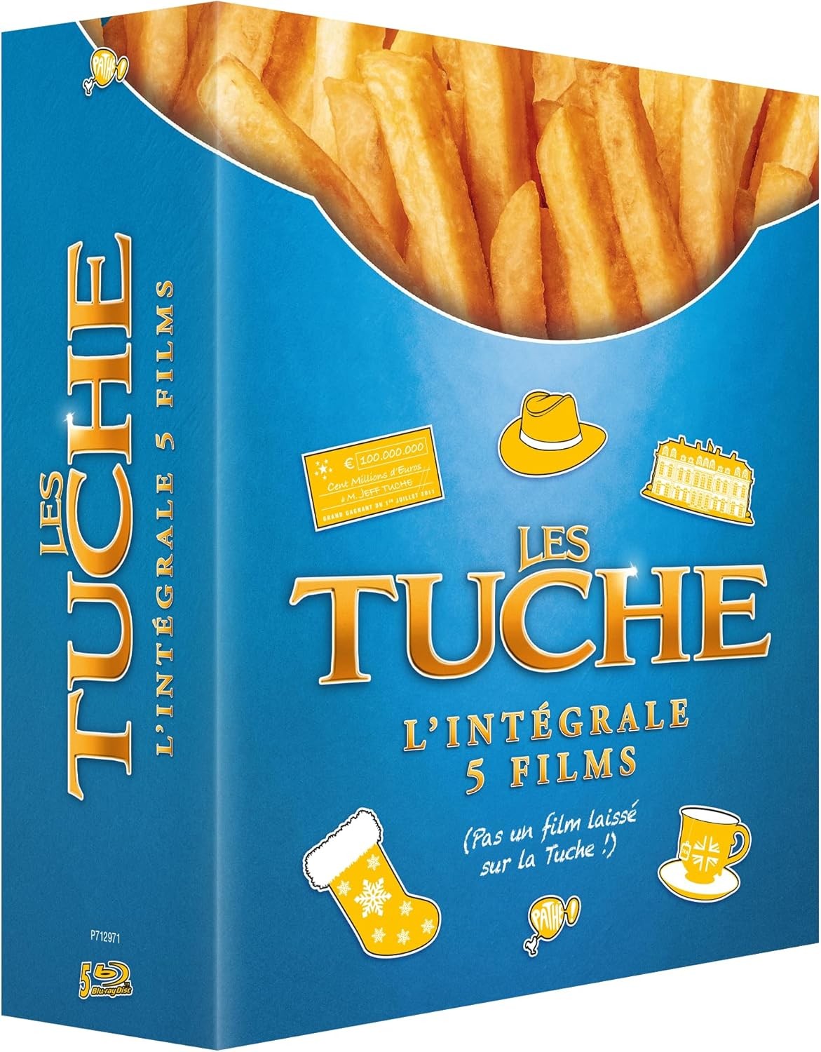 COFFRET LES TUCHE - L'INTEGRALE - 5 BD