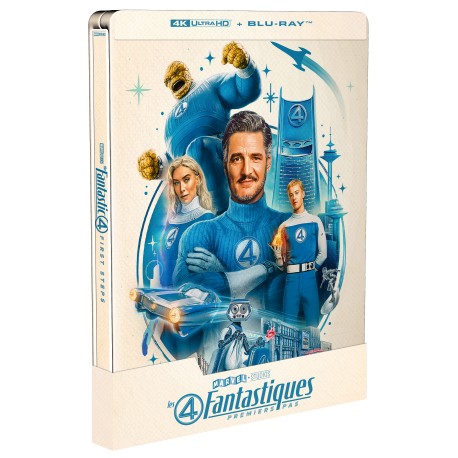 LES 4 FANTASTIQUES : PREMIERS PAS - COMBO UHD 4K + BD - STEELBOOK - EDITION LIMITEE
