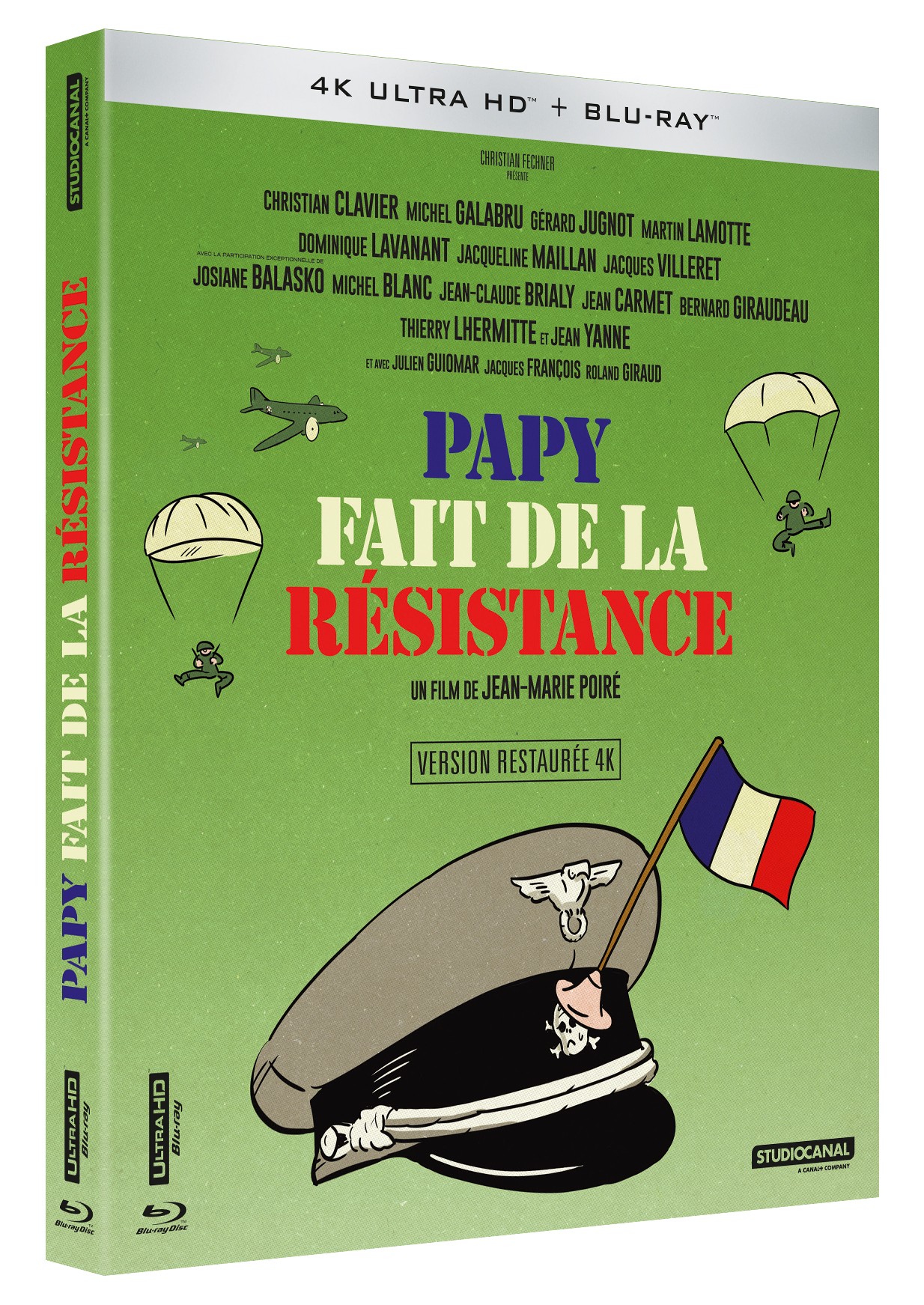 PAPY FAIT DE LA RÉSISTANCE - COMBO UHD 4K + BD