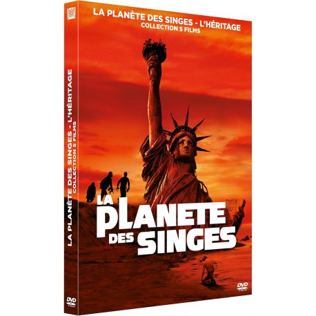 COFFRET LA PLANETE DES SINGES - L'HÉRITAGE (1968-1973) - 5 DVD