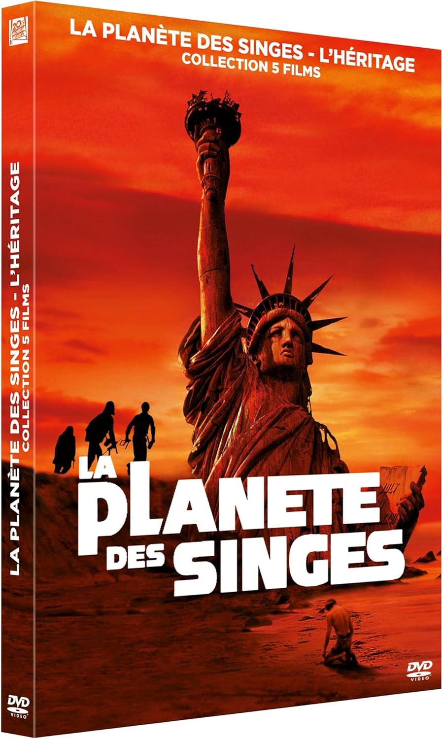 COFFRET LA PLANETE DES SINGES - L'HÉRITAGE (1968-1973) - 5 DVD