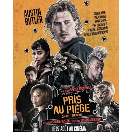 PRIS AU PIEGE - CAUGHT STEALING - COMBO UHD 4K + BD