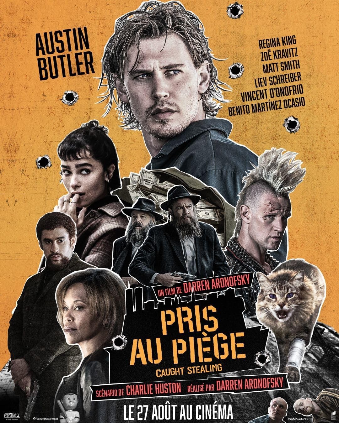 PRIS AU PIEGE - CAUGHT STEALING - COMBO UHD 4K + BD