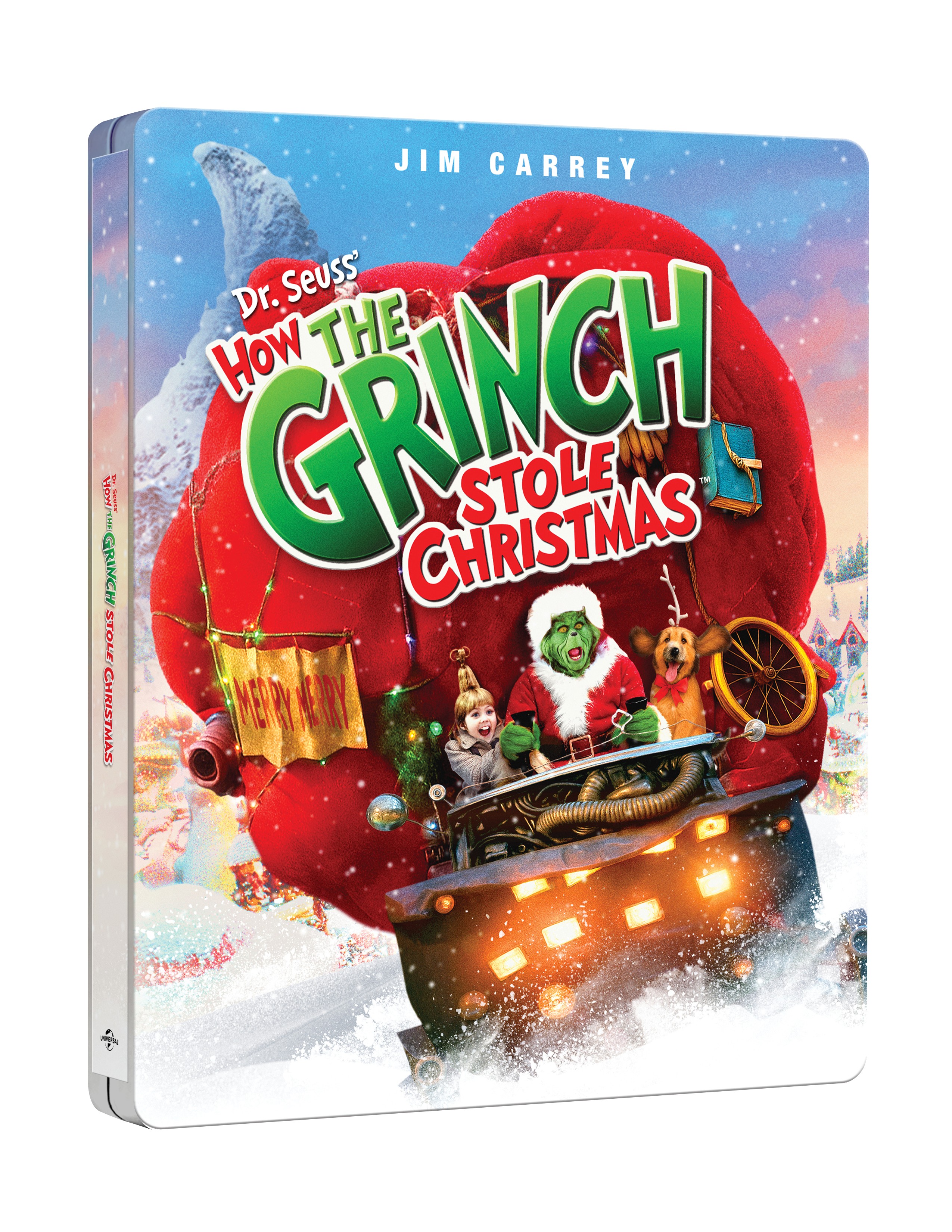 LE GRINCH (2000) - COMBO UHD 4K + BD - STEELBOOK - EDITION LIMITEE