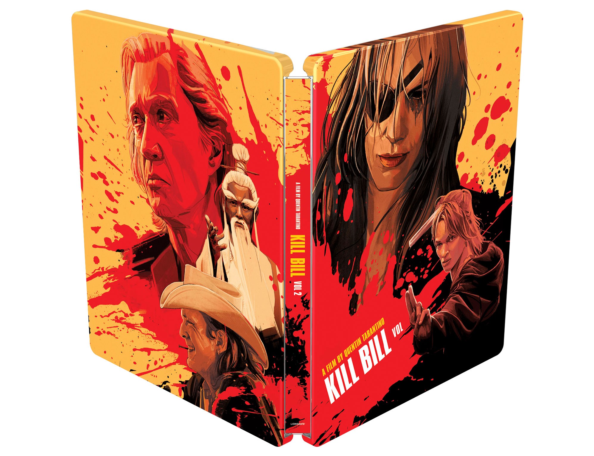 KILL BILL, VOLUME 2 - COMBO UHD 4K + BD - STEELBOOK - EDITION LIMITEE